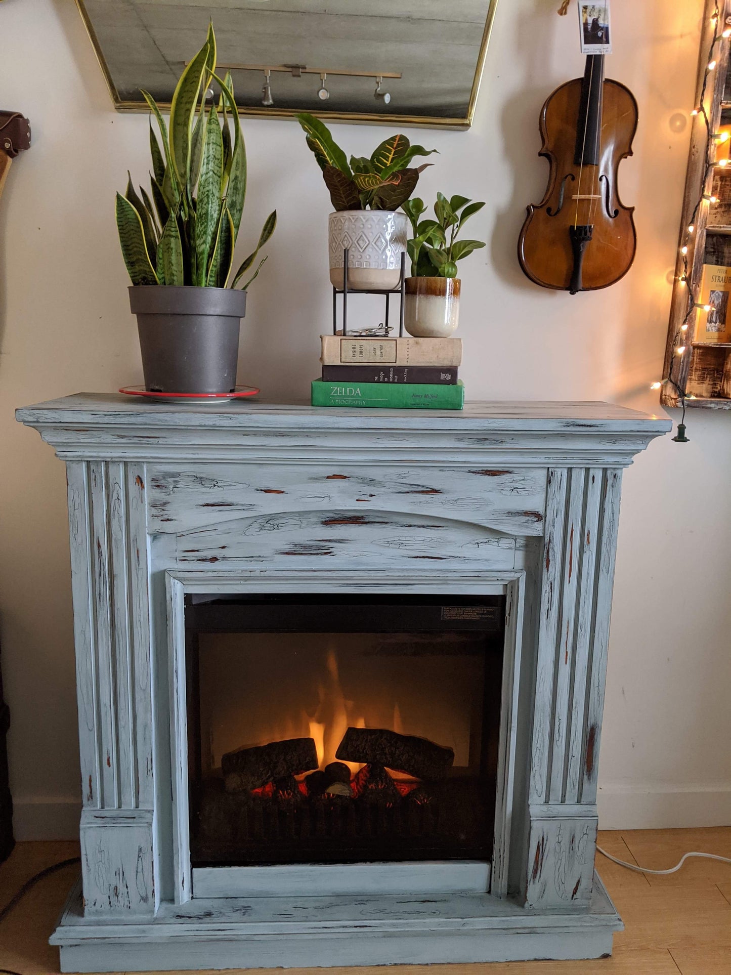 The Blue Holmes Fireplace