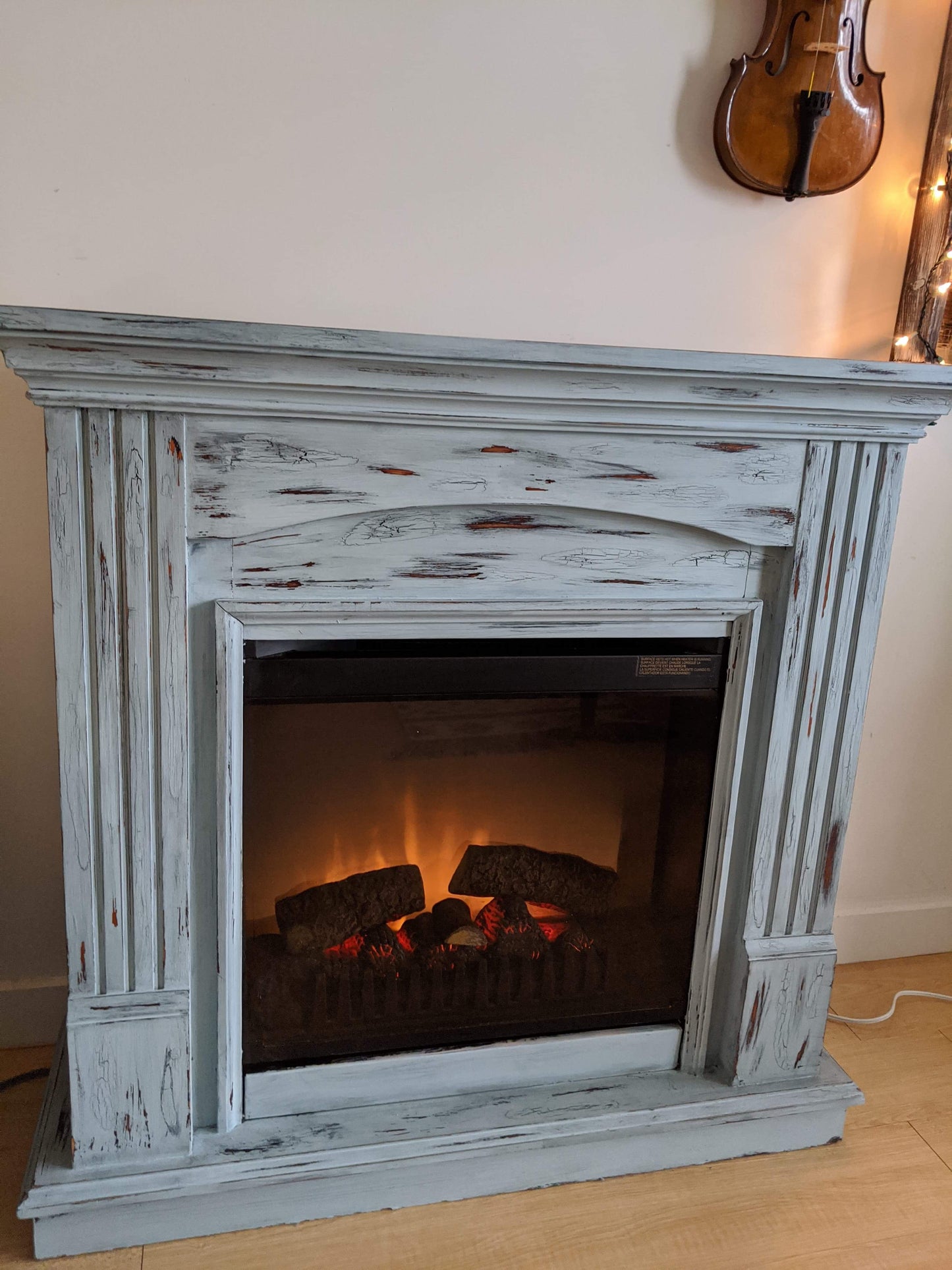 The Blue Holmes Fireplace
