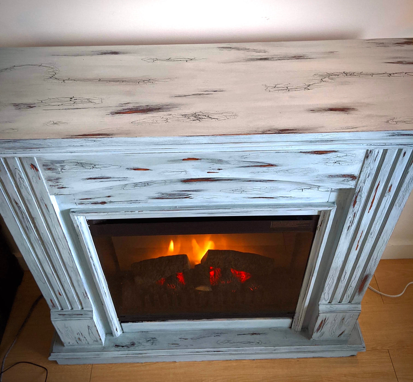 The Blue Holmes Fireplace