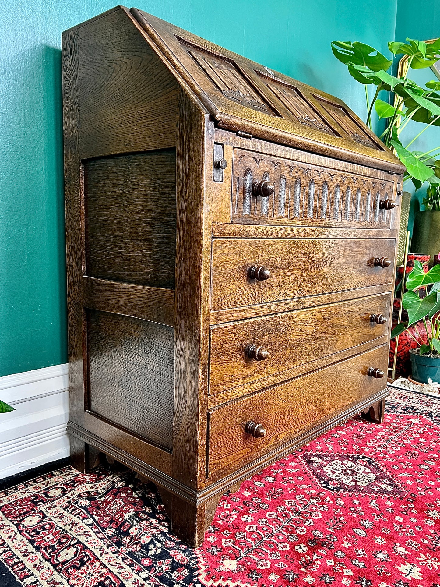 The Black Forest Secretary Desk