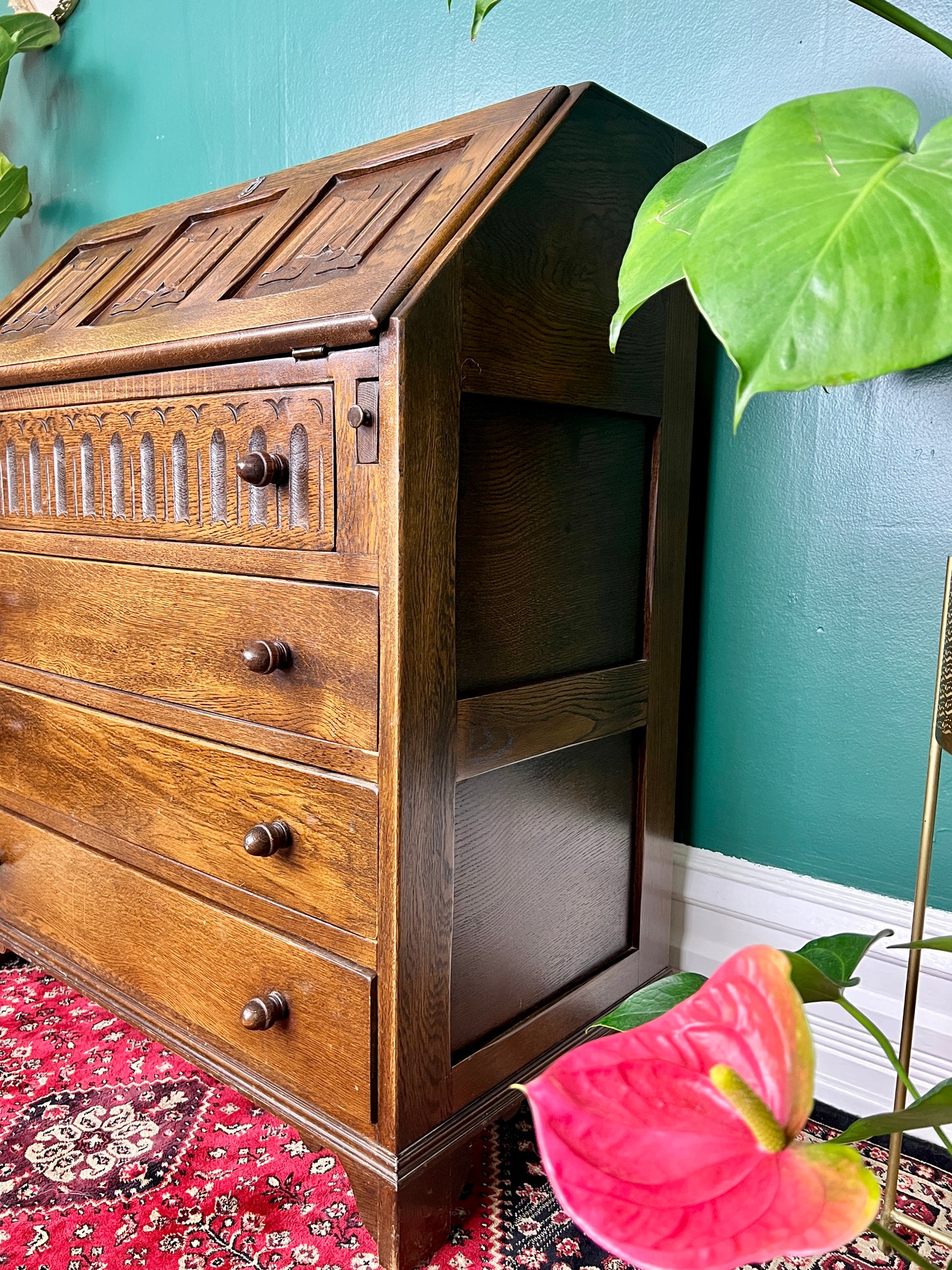 The Black Forest Secretary Desk