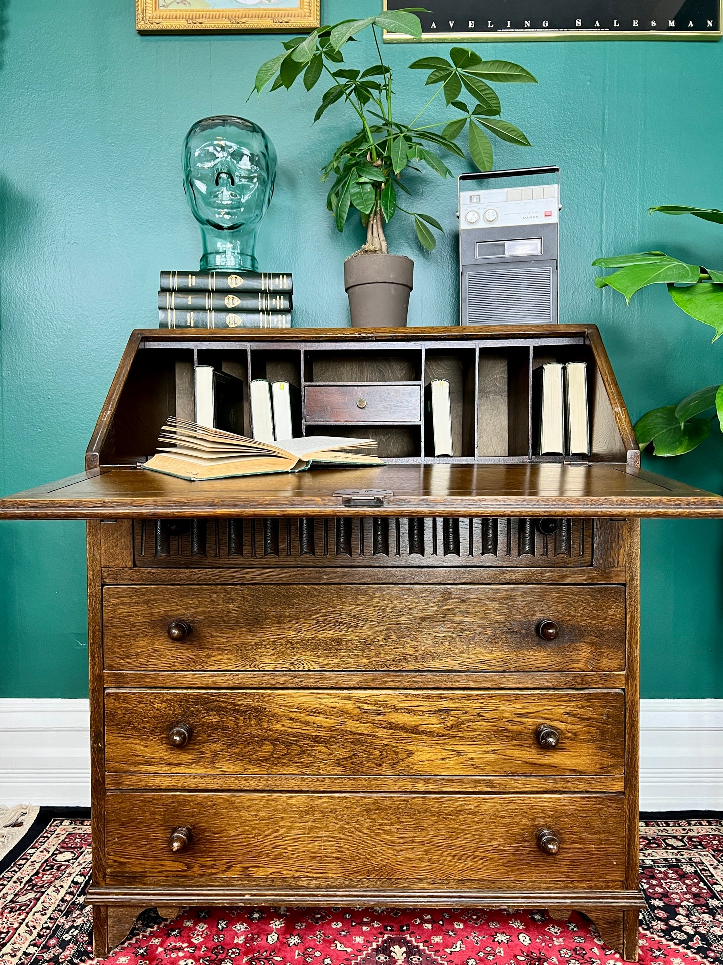 The Black Forest Secretary Desk