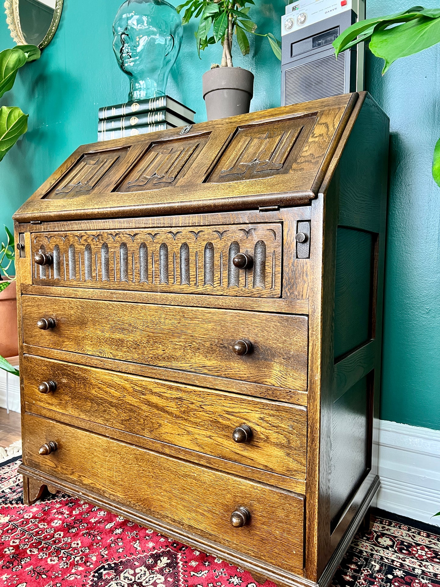 The Black Forest Secretary Desk