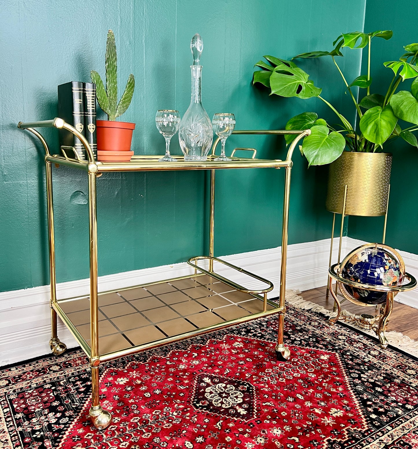 The Solaris Bar Cart