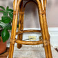 The Oak Leaf Rattan Stools