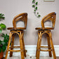 The Oak Leaf Rattan Stools