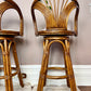 The Oak Leaf Rattan Stools