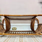 The Mosley Rattan Coffee Table