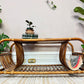 The Mosley Rattan Coffee Table