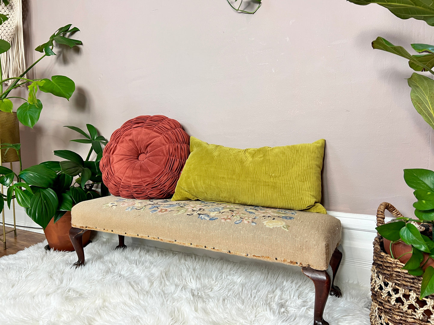 The Beautiful Birds Ottoman