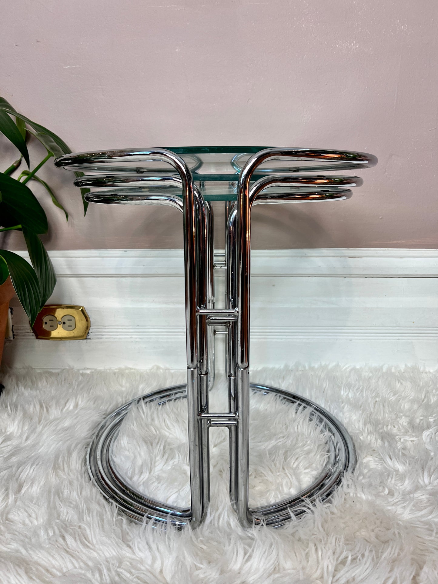 The Glass Nesting Tables