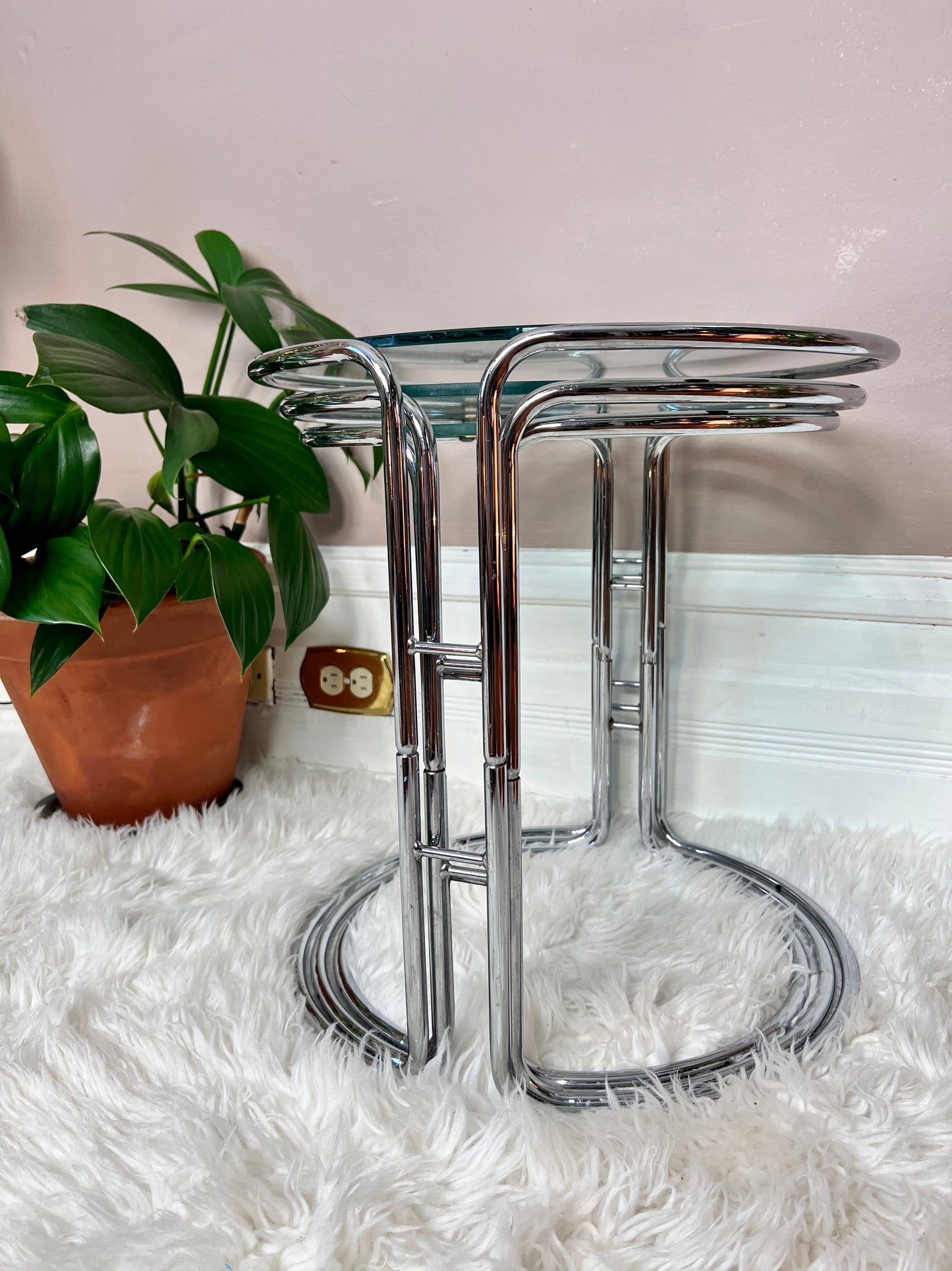 The Glass Nesting Tables