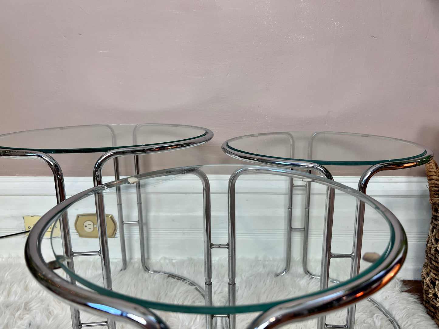 The Glass Nesting Tables