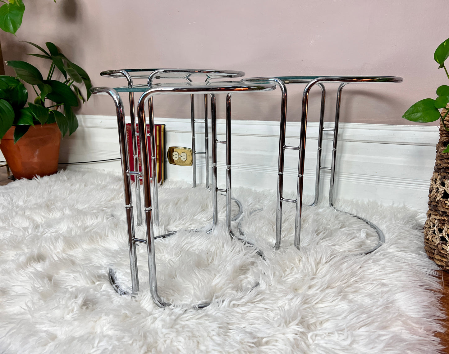 The Glass Nesting Tables