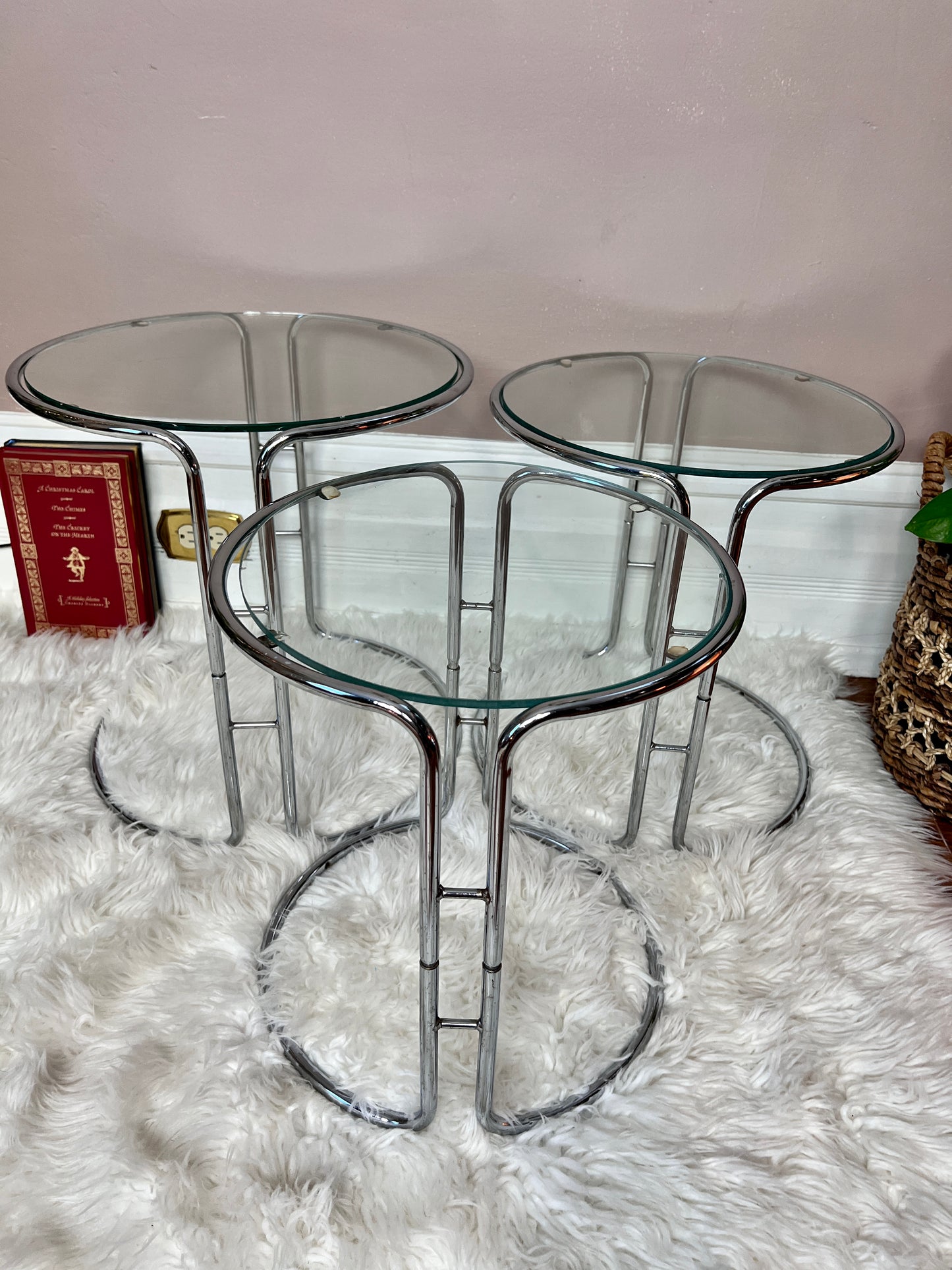 The Glass Nesting Tables