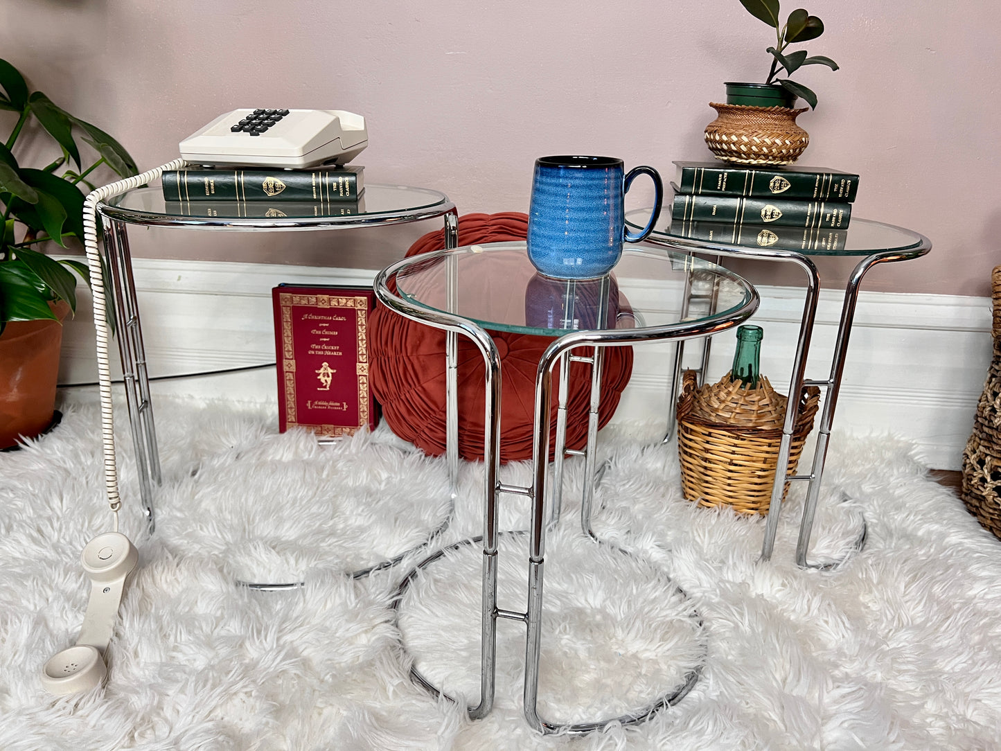 The Glass Nesting Tables