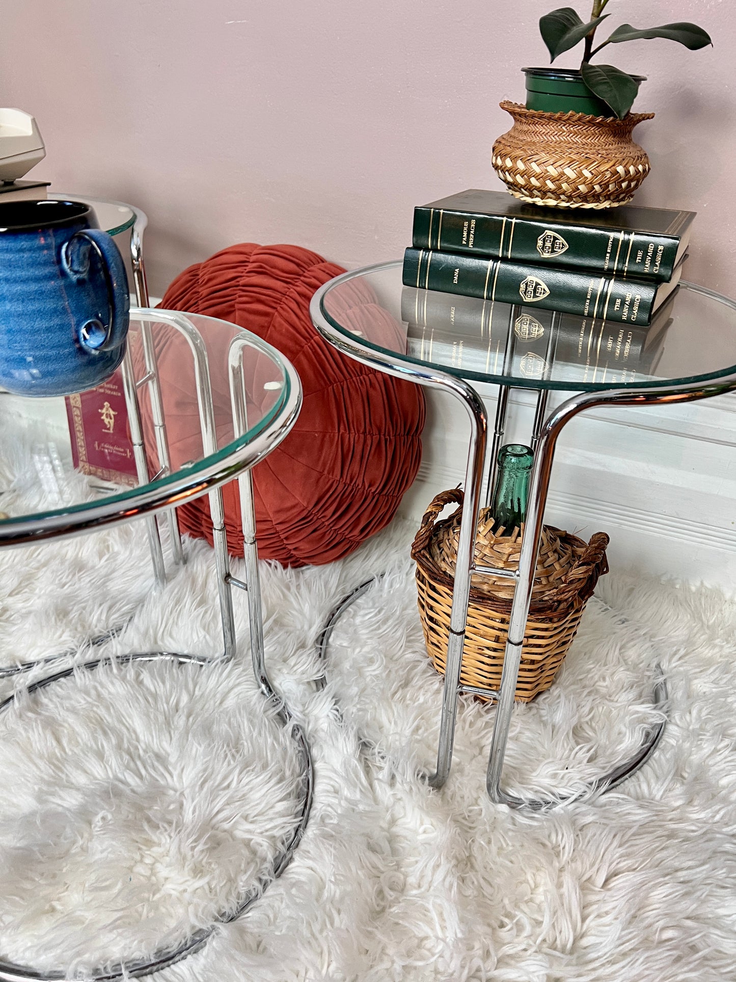 The Glass Nesting Tables