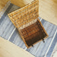Basket Storage Picnic Vintage Brown