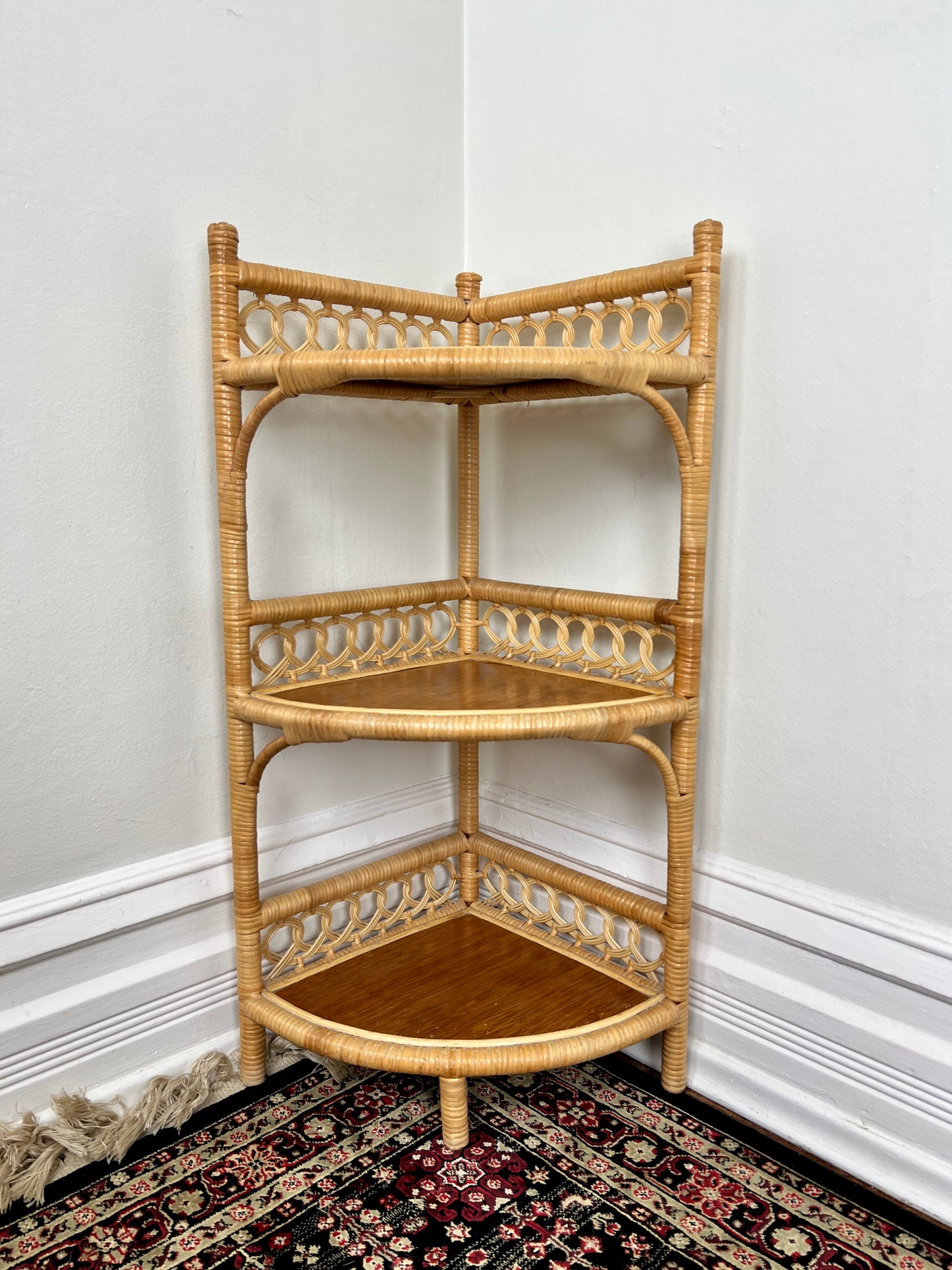 The Wanda Wicker Shelf