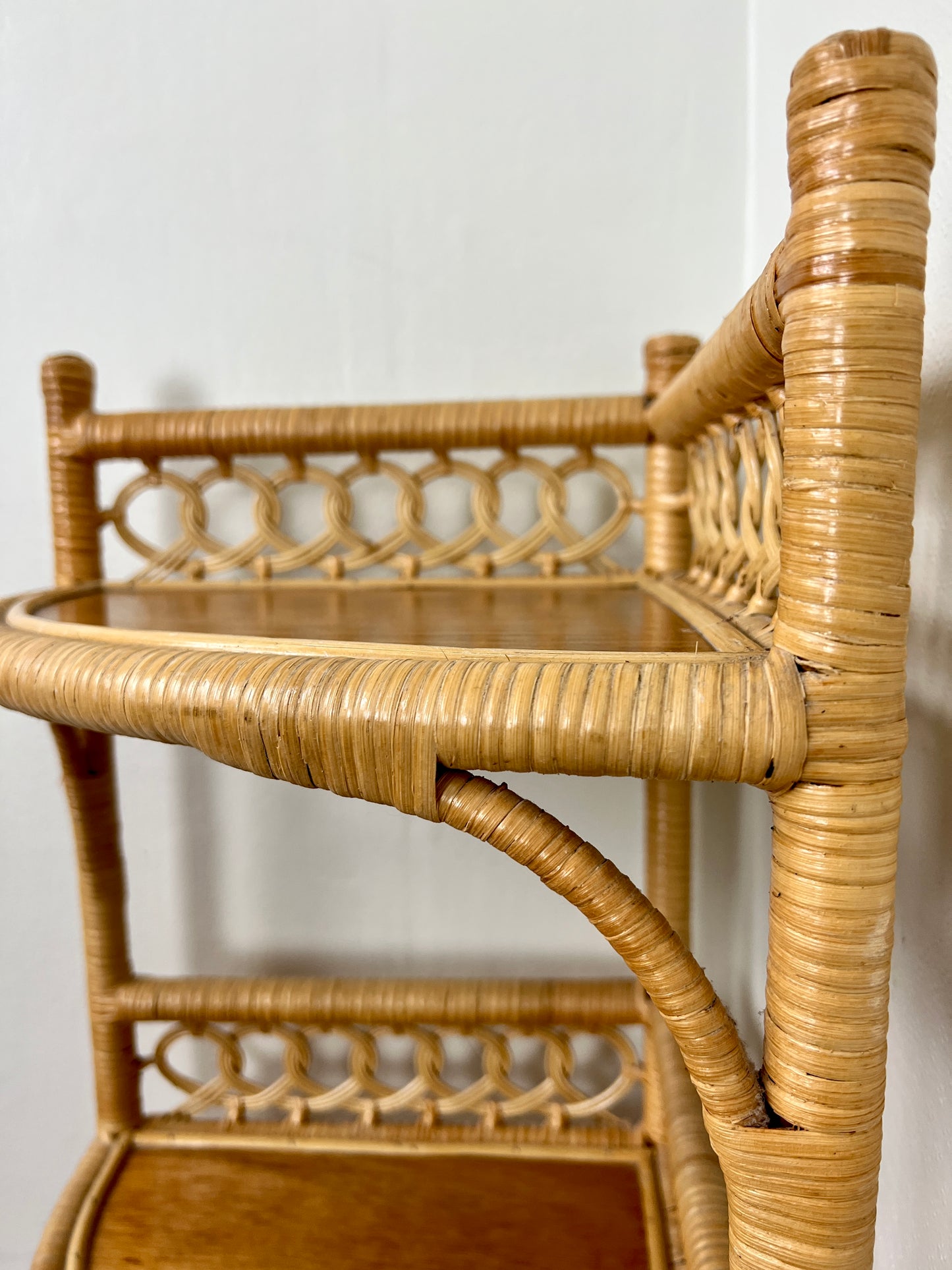 The Wanda Wicker Shelf