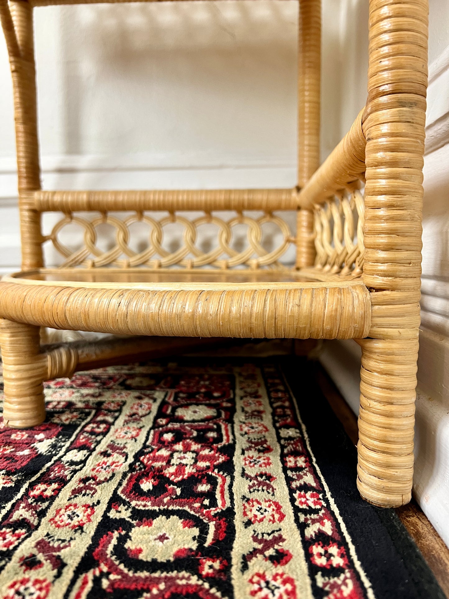 The Wanda Wicker Shelf