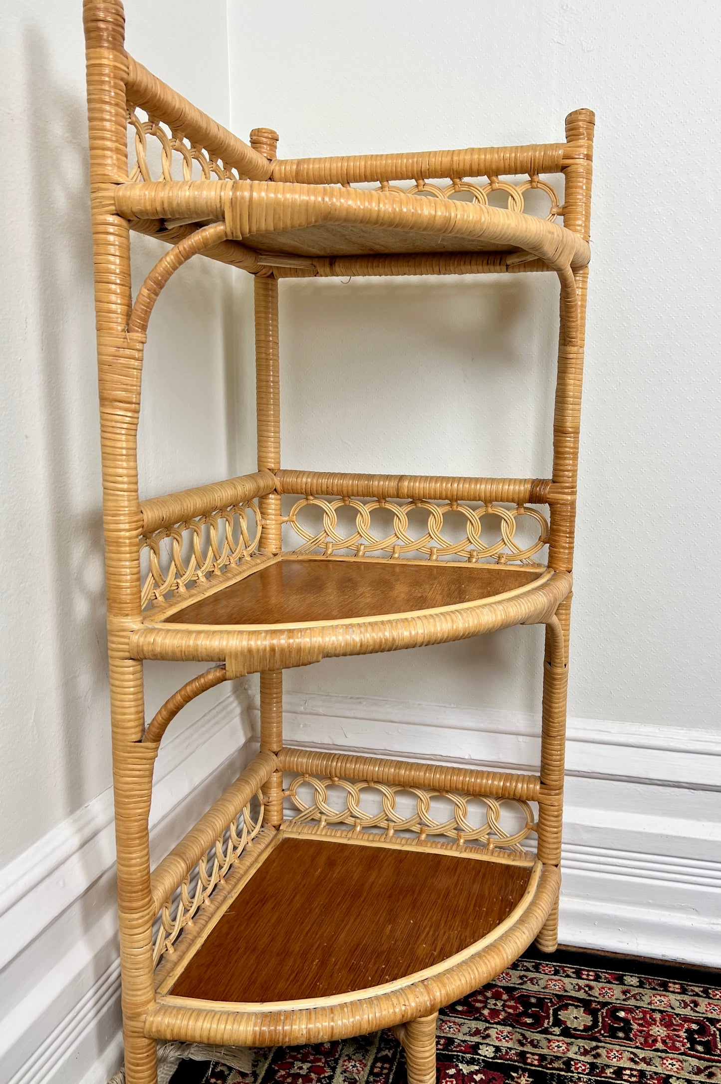 The Wanda Wicker Shelf