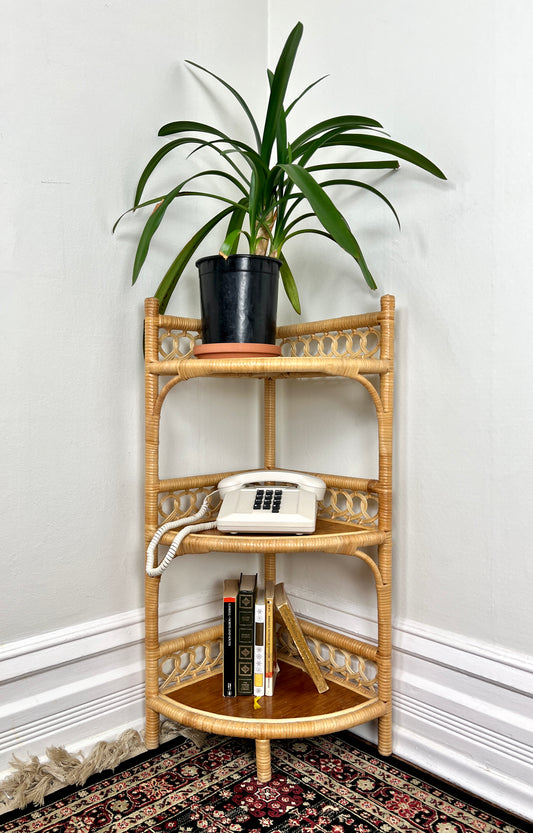 The Wanda Wicker Shelf