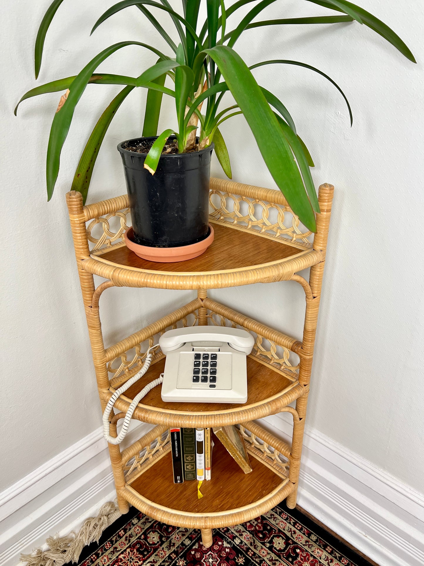 The Wanda Wicker Shelf