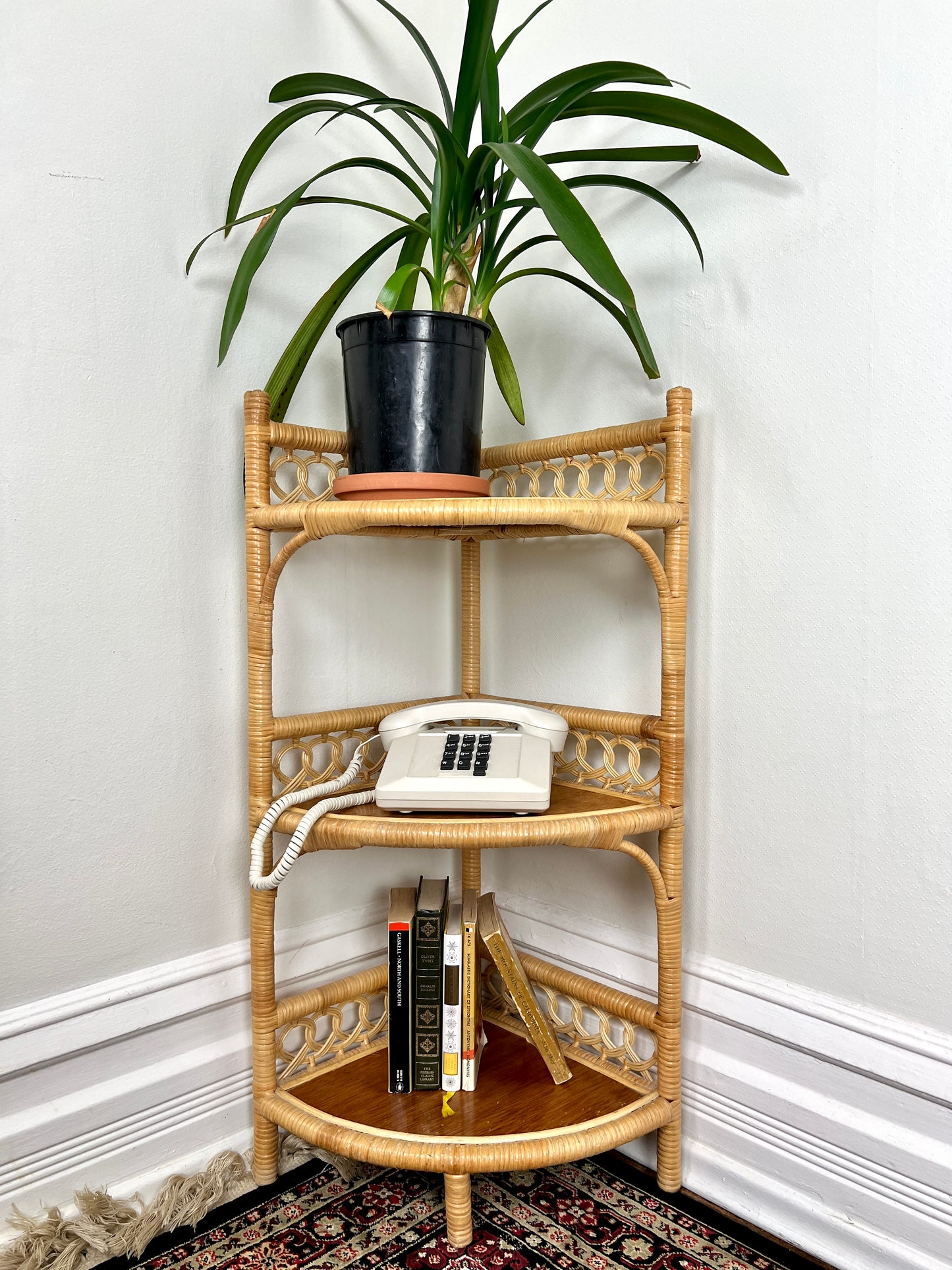 The Wanda Wicker Shelf