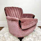 The Pink Clamshell Armchair