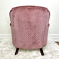 The Pink Clamshell Armchair