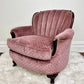 The Pink Clamshell Armchair