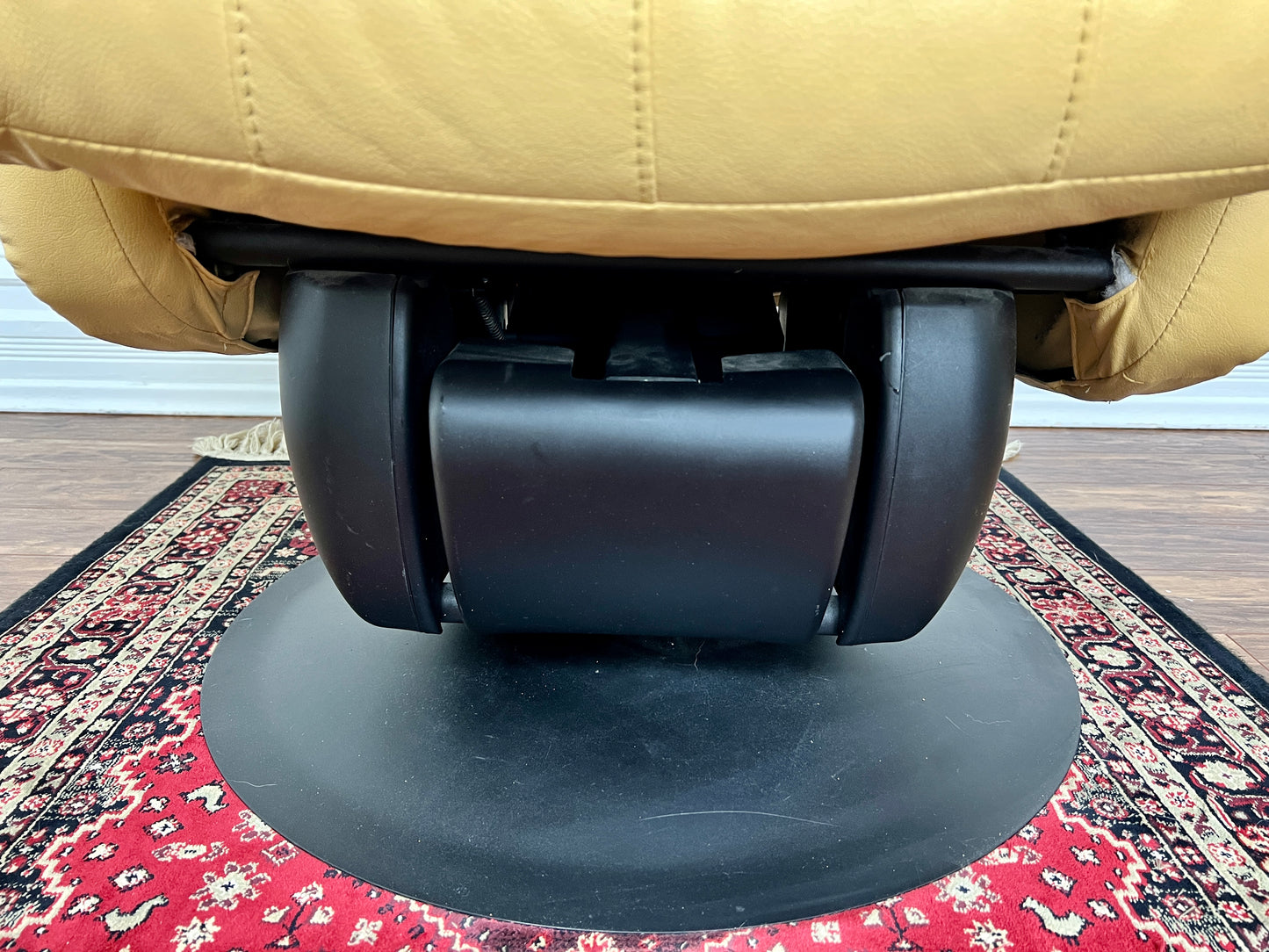 The Colonel Custard Armchair & Ottoman