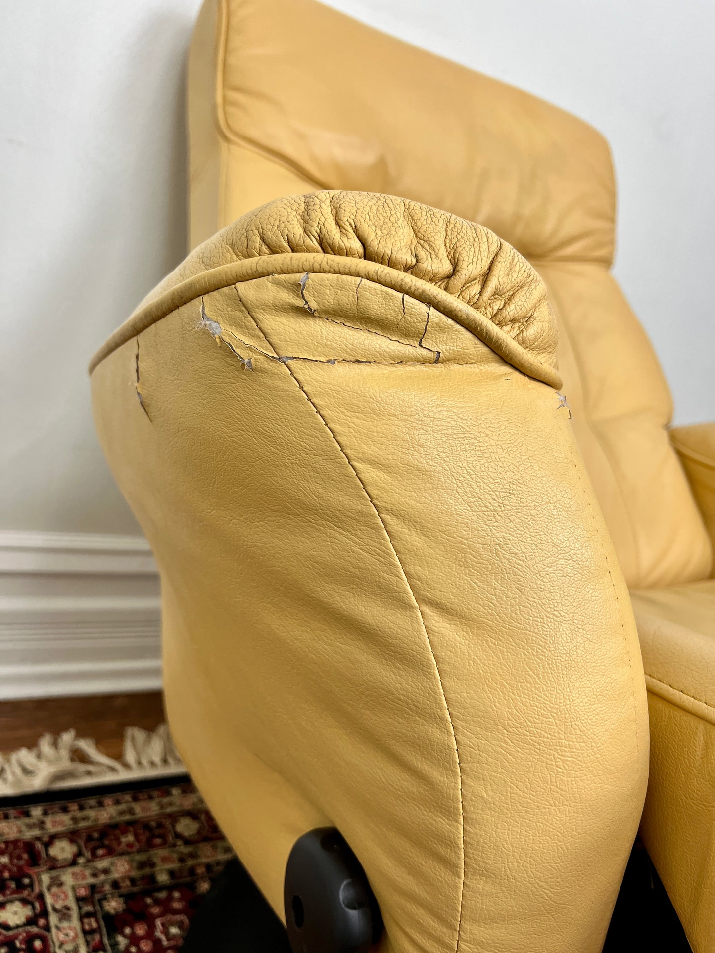 The Colonel Custard Armchair & Ottoman