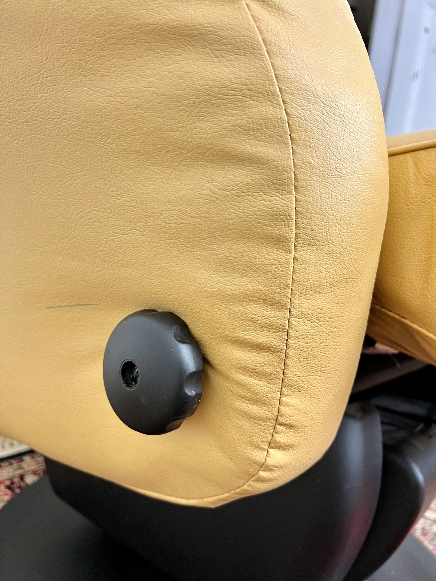 The Colonel Custard Armchair & Ottoman