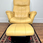 The Colonel Custard Armchair & Ottoman