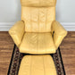 The Colonel Custard Armchair & Ottoman