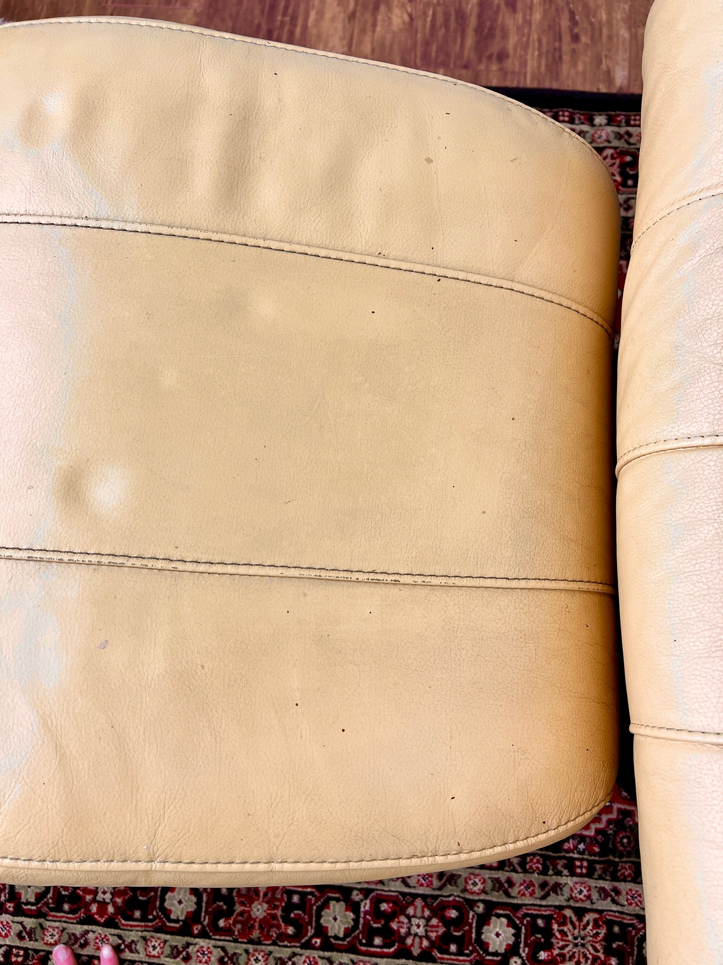 The Colonel Custard Armchair & Ottoman