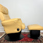 The Colonel Custard Armchair & Ottoman