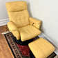 The Colonel Custard Armchair & Ottoman