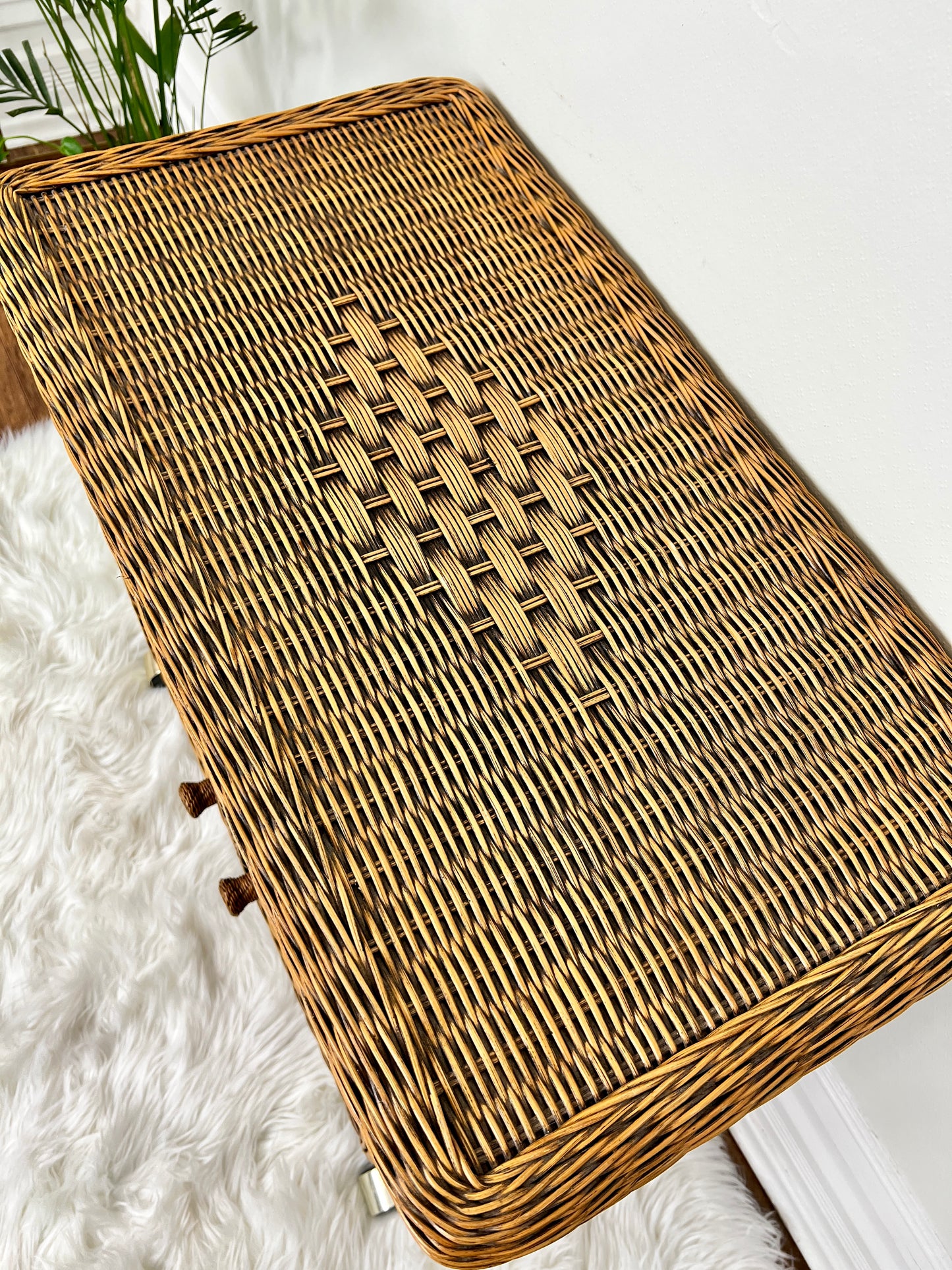 The Wilson Wicker Cabinet