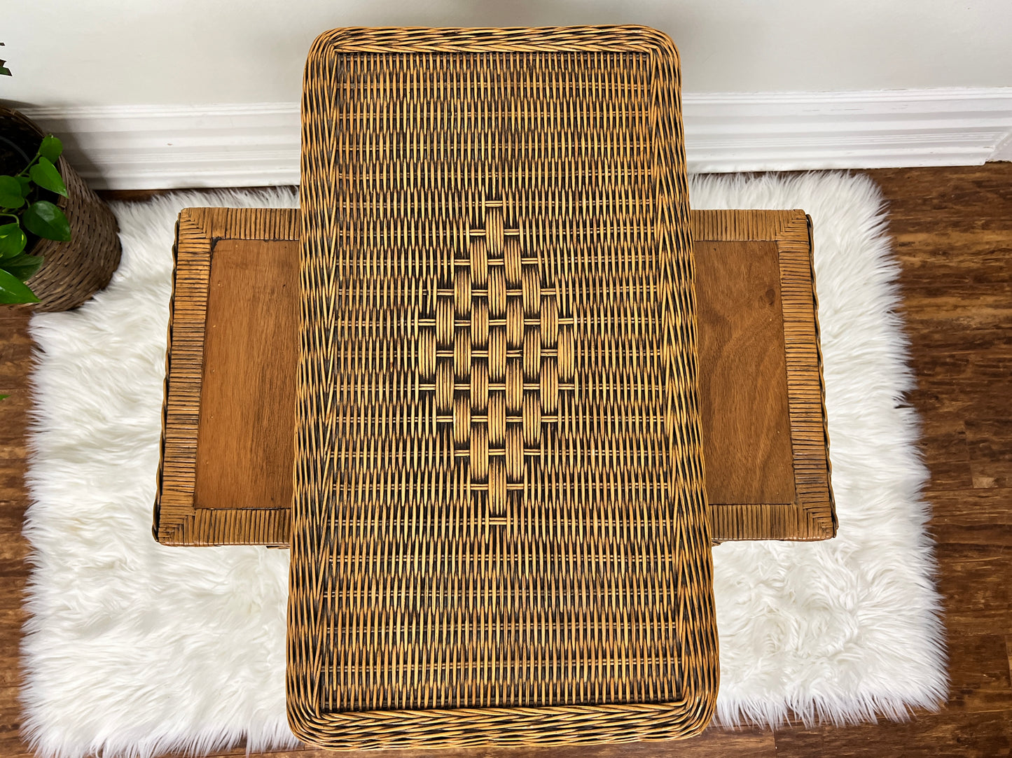 The Wilson Wicker Cabinet