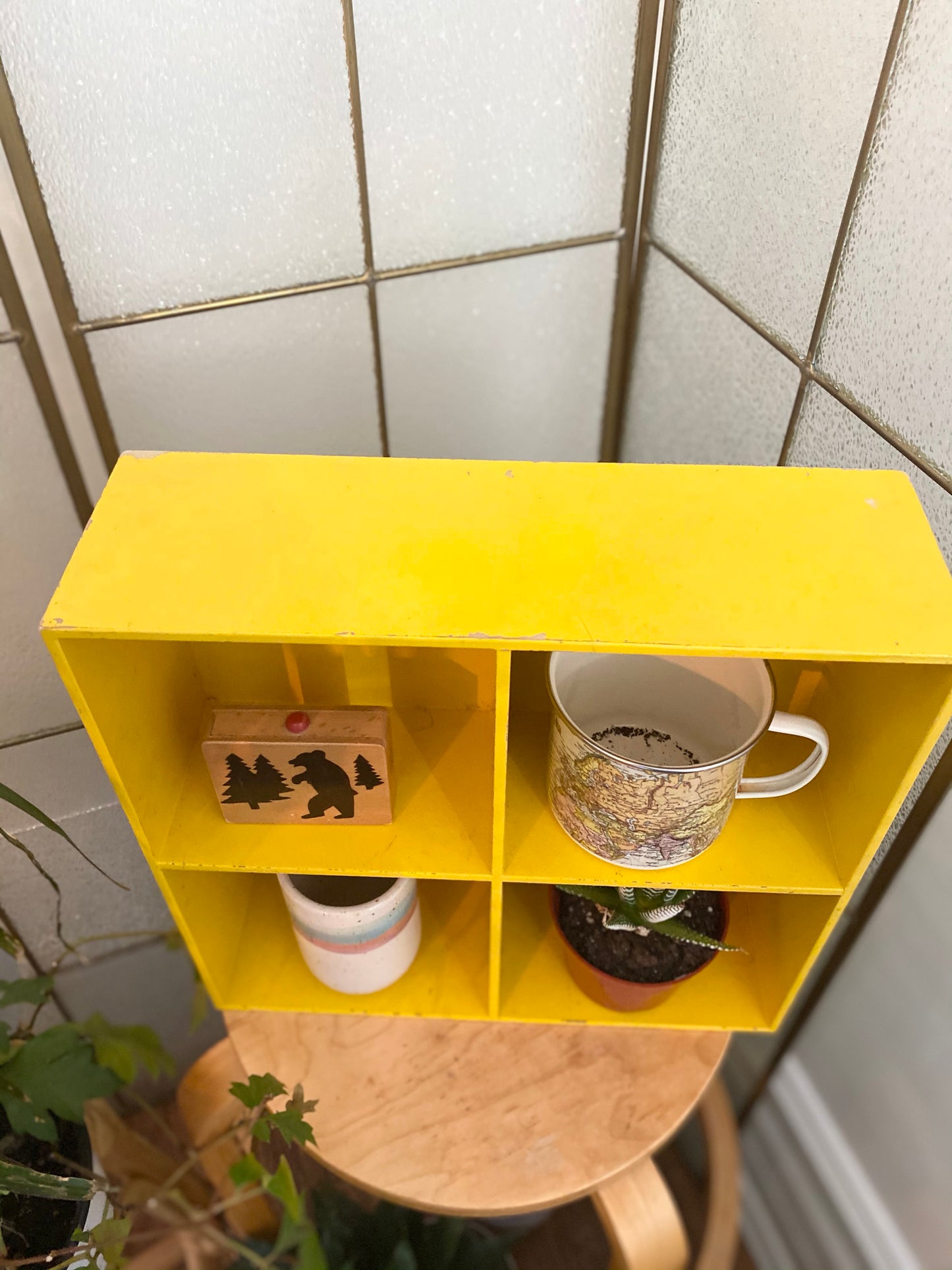 The Hello Yellow Shelf