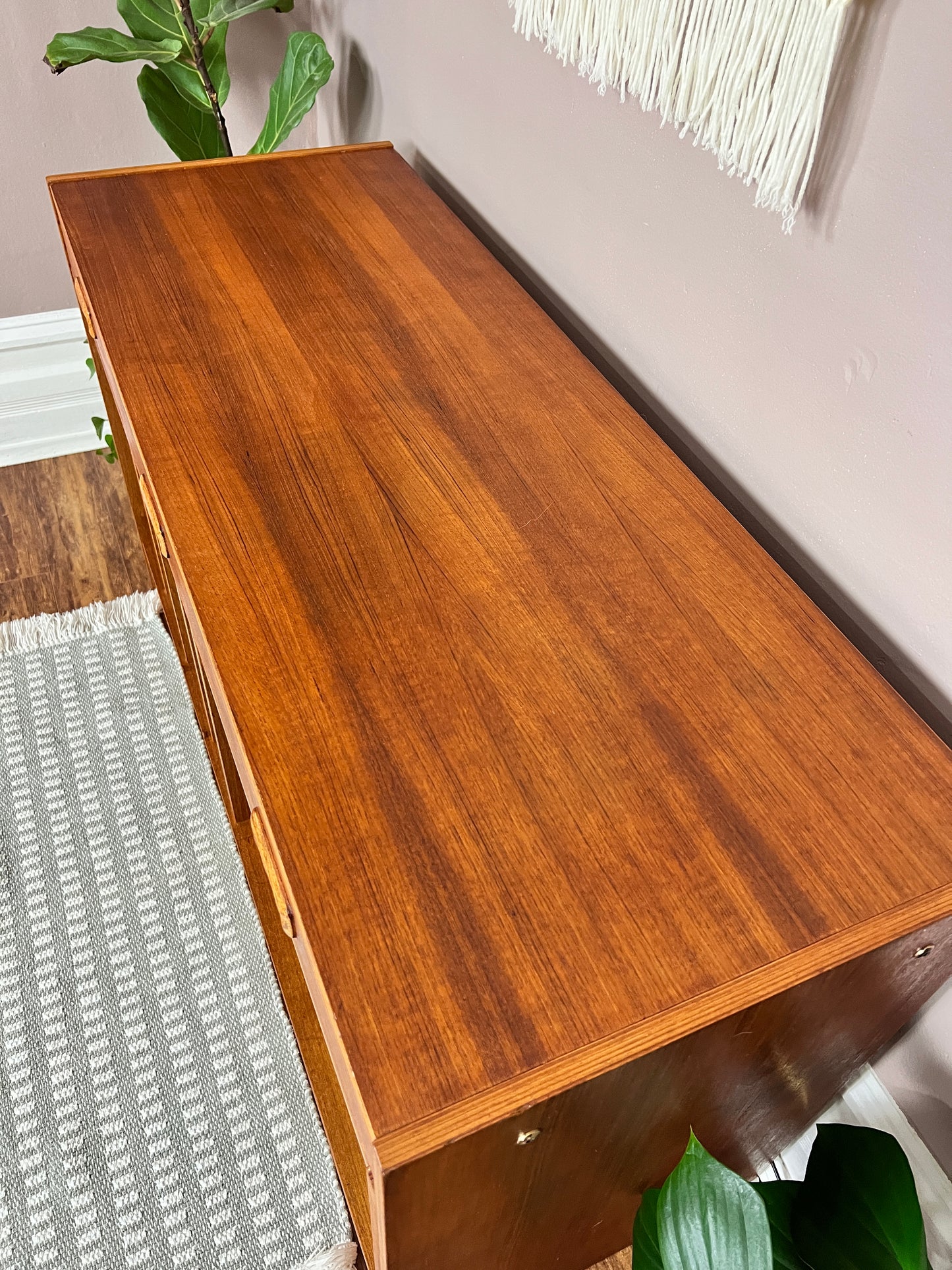 The Manuka Modular Teak Desk & Cabinet