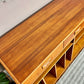 The Manuka Modular Teak Desk & Cabinet