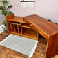 The Manuka Modular Teak Desk & Cabinet