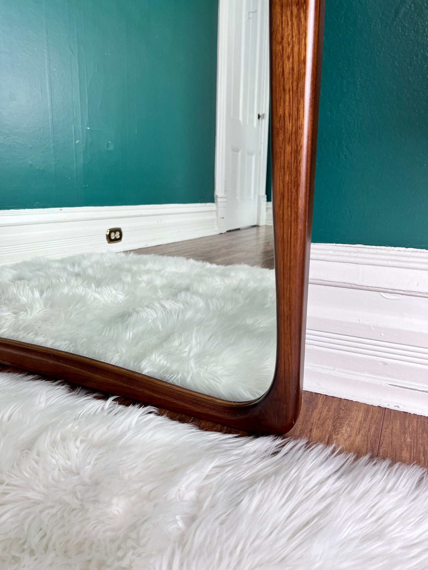 The Walter Walnut Mirror