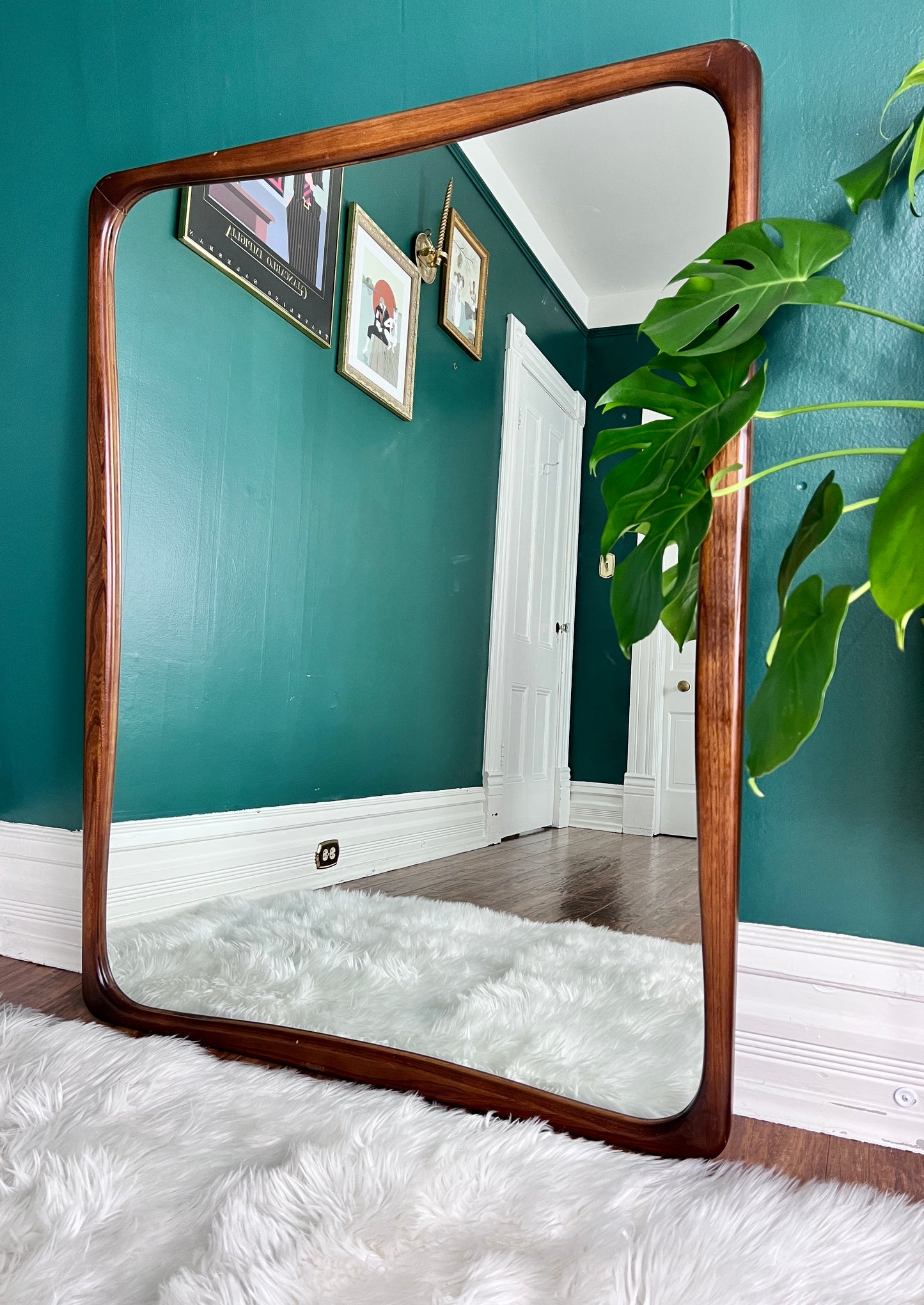 The Walter Walnut Mirror