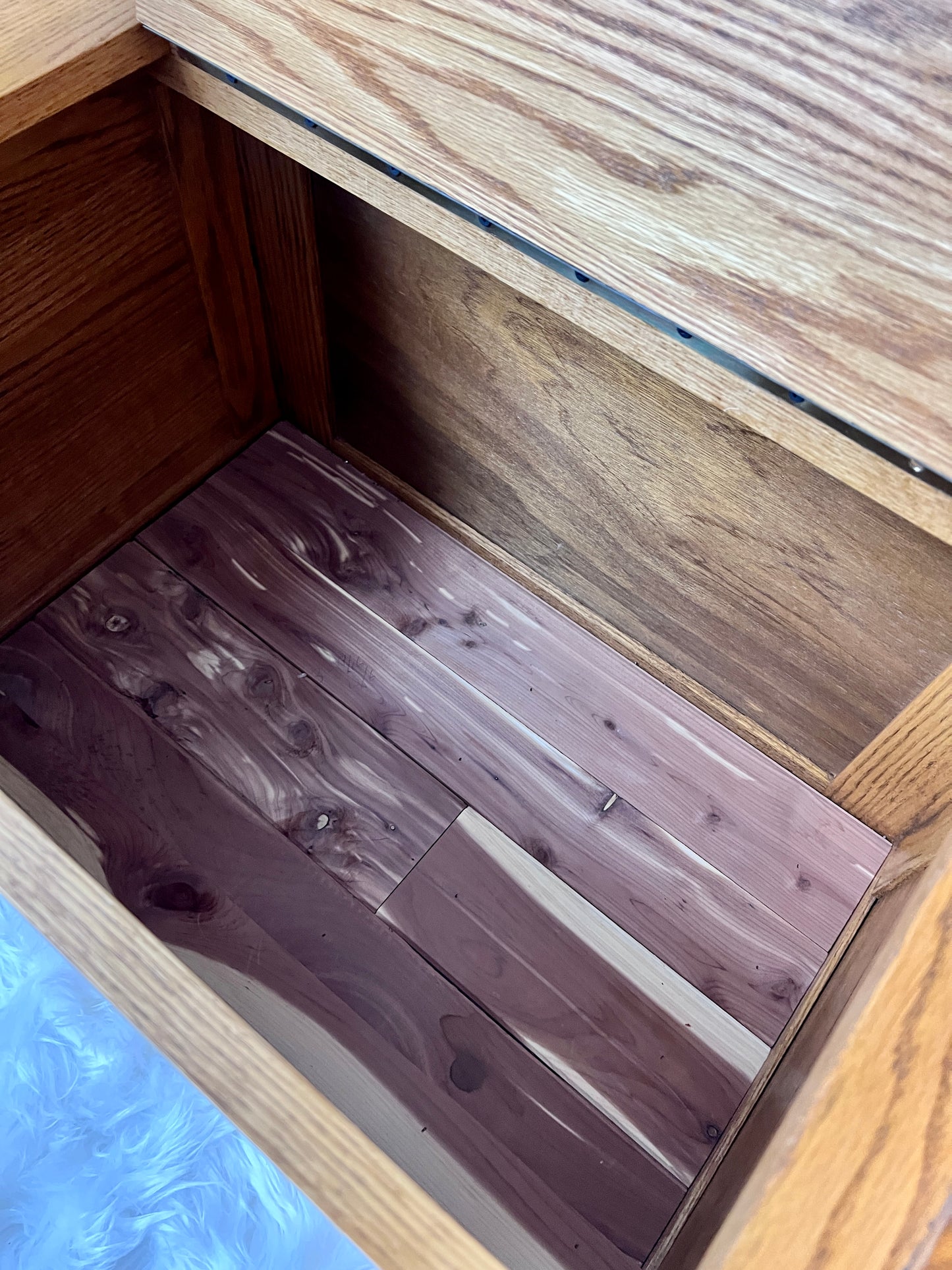 The Edmund Hall Tree Bench w/Mirror