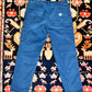Navy Double Knee Carpenter Pants